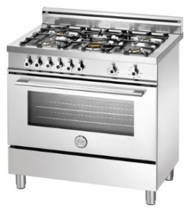 Кухненската Печка BERTAZZONI X90 5 MFE BI снимка