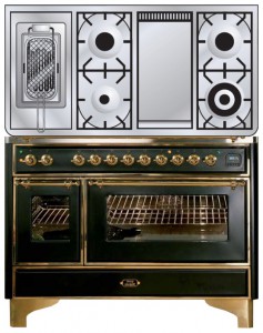 Кухонная плита ILVE M-120FRD-E3 Matt Фото