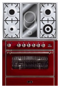 Кухненската Печка ILVE M-90VD-VG Red снимка
