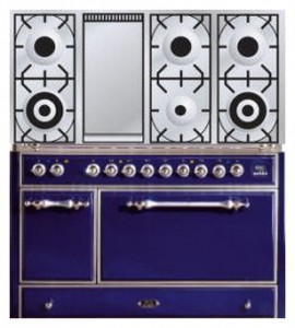 厨房炉灶 ILVE MC-120FD-VG Blue 照片