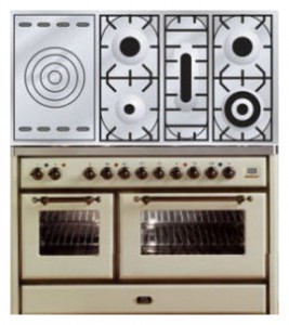 厨房炉灶 ILVE MS-120SD-E3 Antique white 照片