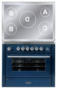 Кухненската Печка ILVE MTI-90-E3 Blue снимка