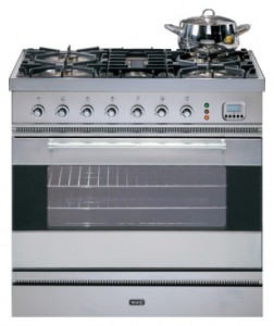 Fornuis ILVE P-80-MP Stainless-Steel Foto