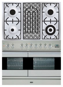 Кухонная плита ILVE PDF-100B-VG Stainless-Steel Фото