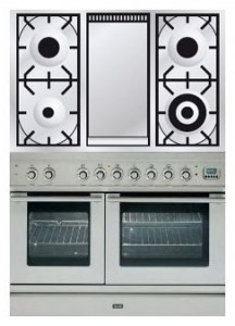 Cuisinière ILVE PDL-100F-MW Stainless-Steel Photo