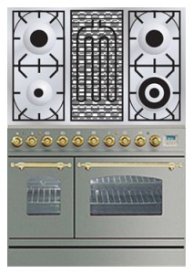 Fogão de Cozinha ILVE PDN-90B-MP Stainless-Steel Foto