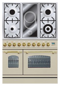 Soba bucătărie ILVE PDN-90V-MP Antique white fotografie