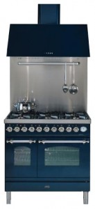 厨房炉灶 ILVE PDN-90V-VG Blue 照片