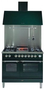 Virtuvės viryklė ILVE PDNE-100-MP Green nuotrauka