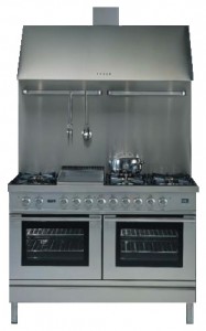 Kitchen Stove ILVE PDW-120V-VG Stainless-Steel Photo