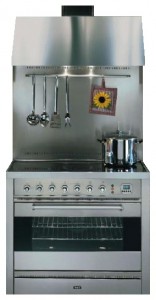 Kitchen Stove ILVE PE-90L-MP Stainless-Steel Photo