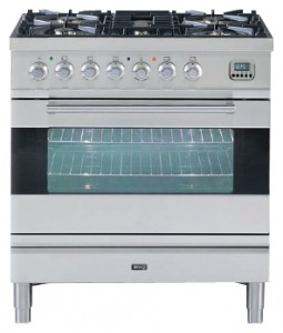 Kitchen Stove ILVE PF-80-VG Stainless-Steel Photo