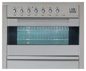 Kitchen Stove ILVE PF-90B-MP Stainless-Steel Photo