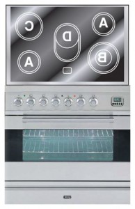 Kitchen Stove ILVE PFE-80-MP Stainless-Steel Photo