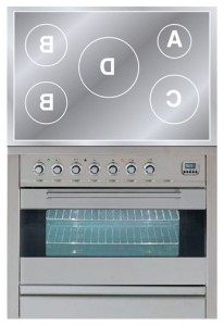 Кухонна плита ILVE PFI-90-MP Stainless-Steel фото