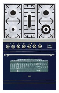 厨房炉灶 ILVE PN-80-VG Blue 照片