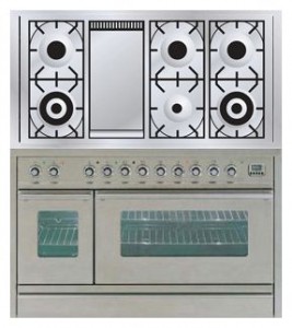 Cuisinière ILVE PSW-120F-VG Stainless-Steel Photo