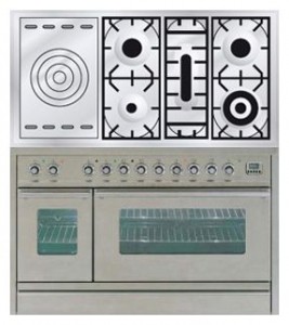 Kitchen Stove ILVE PSW-120S-VG Stainless-Steel Photo