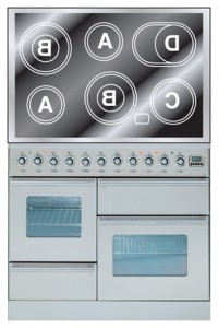 Kitchen Stove ILVE PTWE-100-MP Stainless-Steel Photo