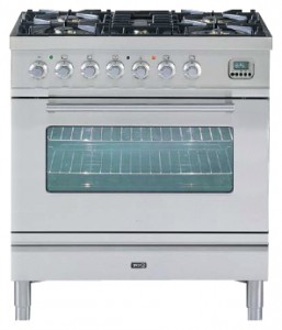 Kitchen Stove ILVE PW-80-VG Stainless-Steel Photo