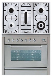 Kitchen Stove ILVE PW-90-MP Stainless-Steel Photo