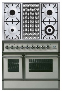 Кухонна плита ILVE QDC-90BW-MP Antique white фото