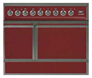 Virtuvės viryklė ILVE QDC-90F-MP Red nuotrauka