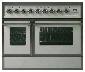 厨房炉灶 ILVE QDC-90RW-MP Antique white 照片