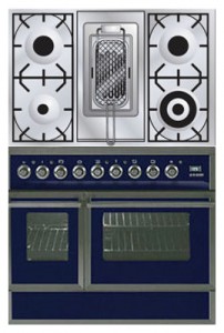 Кухонная плита ILVE QDC-90RW-MP Blue Фото