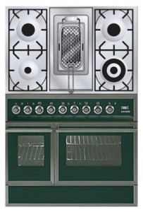 Кухонна плита ILVE QDC-90RW-MP Green фото