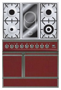Кухненската Печка ILVE QDC-90V-MP Red снимка