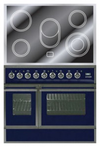 厨房炉灶 ILVE QDCE-90W-MP Blue 照片