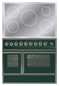 Estufa de la cocina ILVE QDCI-90W-MP Green Foto