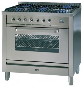 Kitchen Stove ILVE T-90W-MP Stainless-Steel Photo