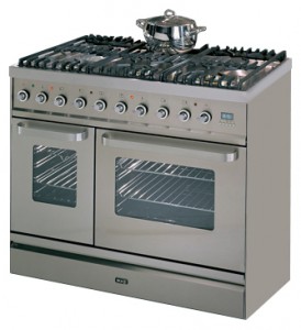 Kitchen Stove ILVE TD-90CW-MP Stainless-Steel Photo