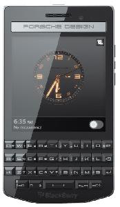 携帯電話 BlackBerry Porsche design P'9983 写真