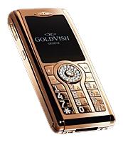 Mobile Phone GoldVish Violent Numbers Pink Gold Photo
