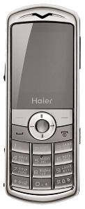 移动电话 Haier M500 Silver Pearl 照片