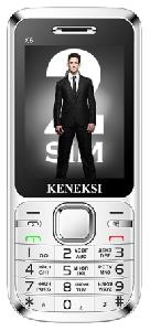携帯電話 KENEKSI X6 写真
