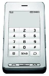 携帯電話 LG KE850 Prada Silver 写真
