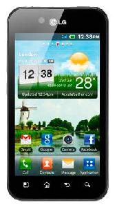 Mobiltelefon LG Optimus Black P970 Foto
