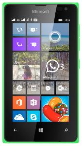 携帯電話 Microsoft Lumia 435 Dual Sim 写真