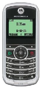 Mobilusis telefonas Motorola C118 nuotrauka