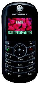 Mobilusis telefonas Motorola C139 nuotrauka