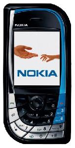 Komórka Nokia 7610 Black Blue Dictionary Fotografia