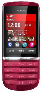 Komórka Nokia Asha 300 Fotografia
