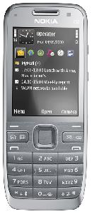 携帯電話 Nokia E52 写真