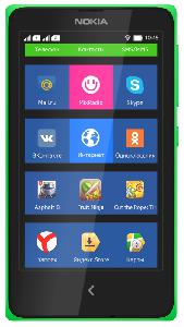 Mobiltelefon Nokia X Dual sim Fénykép