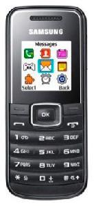 携帯電話 Samsung E1050 写真