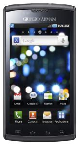 Mobiltelefon Samsung Giorgio Armani Galaxy S GT-I9010 Fénykép